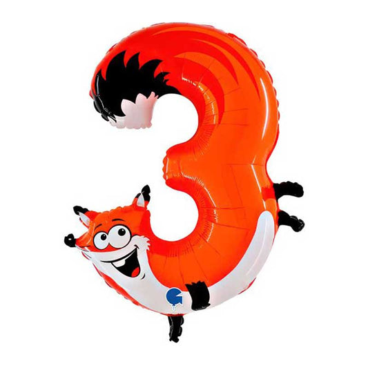 foliev balon 3 lisica