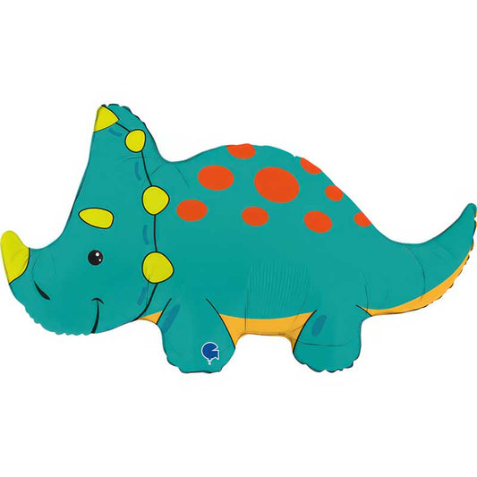 foliev balon triceraptors dinozavar