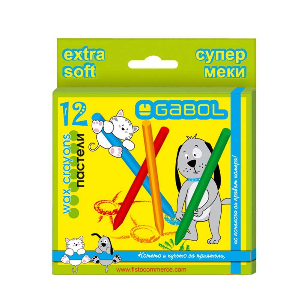 Пастели Gabol - Ученически пособия и арт материали