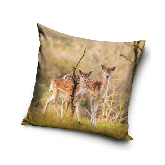 Калъфка за възглавница Горски животни Елени - аксесоари и декорация за детскастая