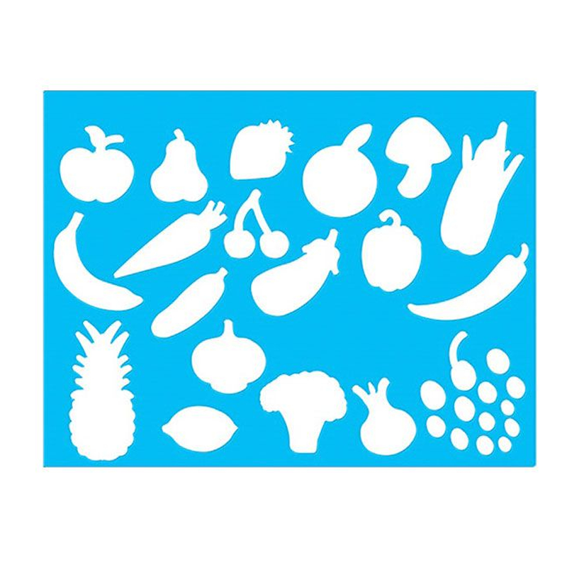 Шаблон Плодове - Арт и крафт материали и ученически пособия