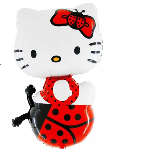 ФОЛИЕВ БАЛОН HELLO KITTY / ХЕЛОУ КИТИ - КАЛИНКА 76 СМ