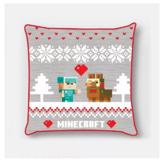 Коледна калъфка за възглавница Майнкрафт Minecraft - Аксесоари за детска стая