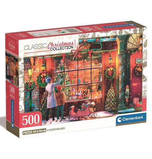 Коледен пъзел - занимателни игри и играчки