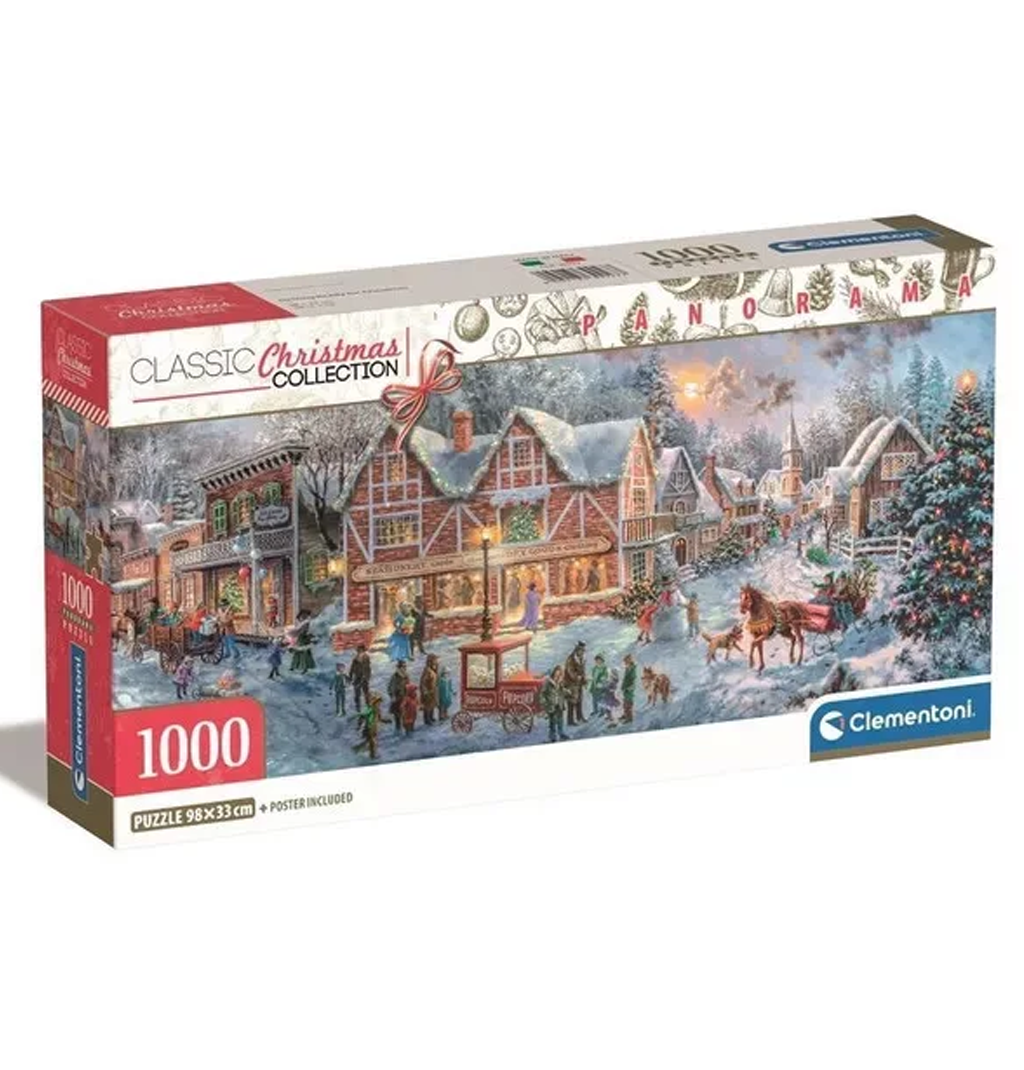 Коледен пъзел - занимателни игри и играчки