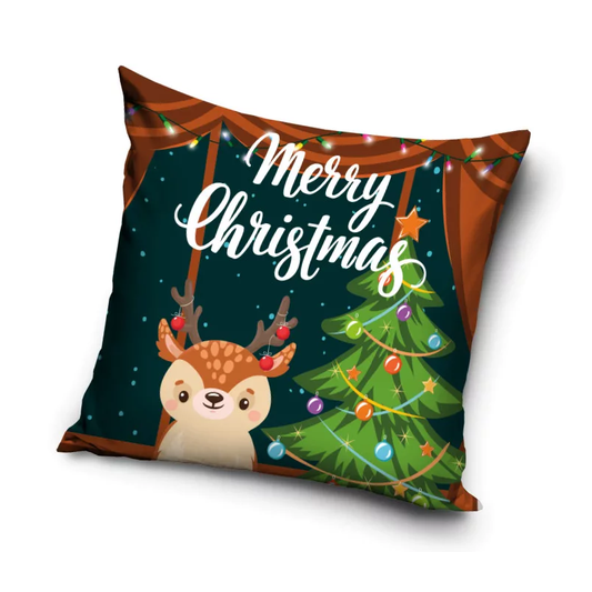 Коледна калъфка за възглавница - аксесоари за детска стая