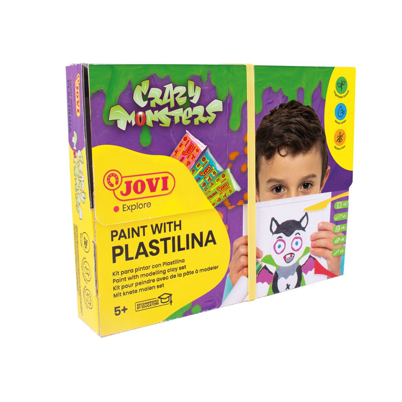 Komplekt za risuvane s plastilin - Tvorcheski igri s art i kraft materiali