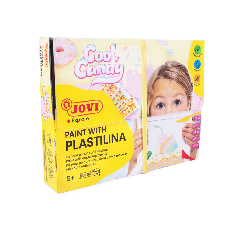 Komplekt za risuvane s plastilin - Tvorcheski igri s art i kraft materiali