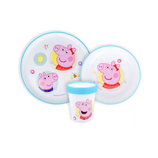 Комплект за хранене Прасенцето Пепа - Аксесоари за хранене и прибори Peppa Pig