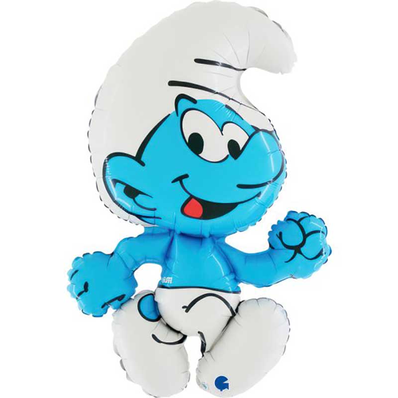 ФОЛИЕВ БАЛОН СМЪРФОВЕТЕ / THE SMURFS 80 см