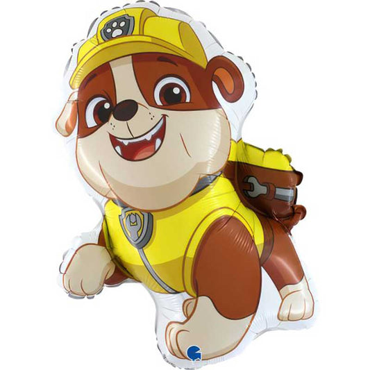 ФОЛИЕВ БАЛОН PAW PATROL- RUBBLE / ПЕС ПАТРУЛ - РЪБЪЛ 65 см