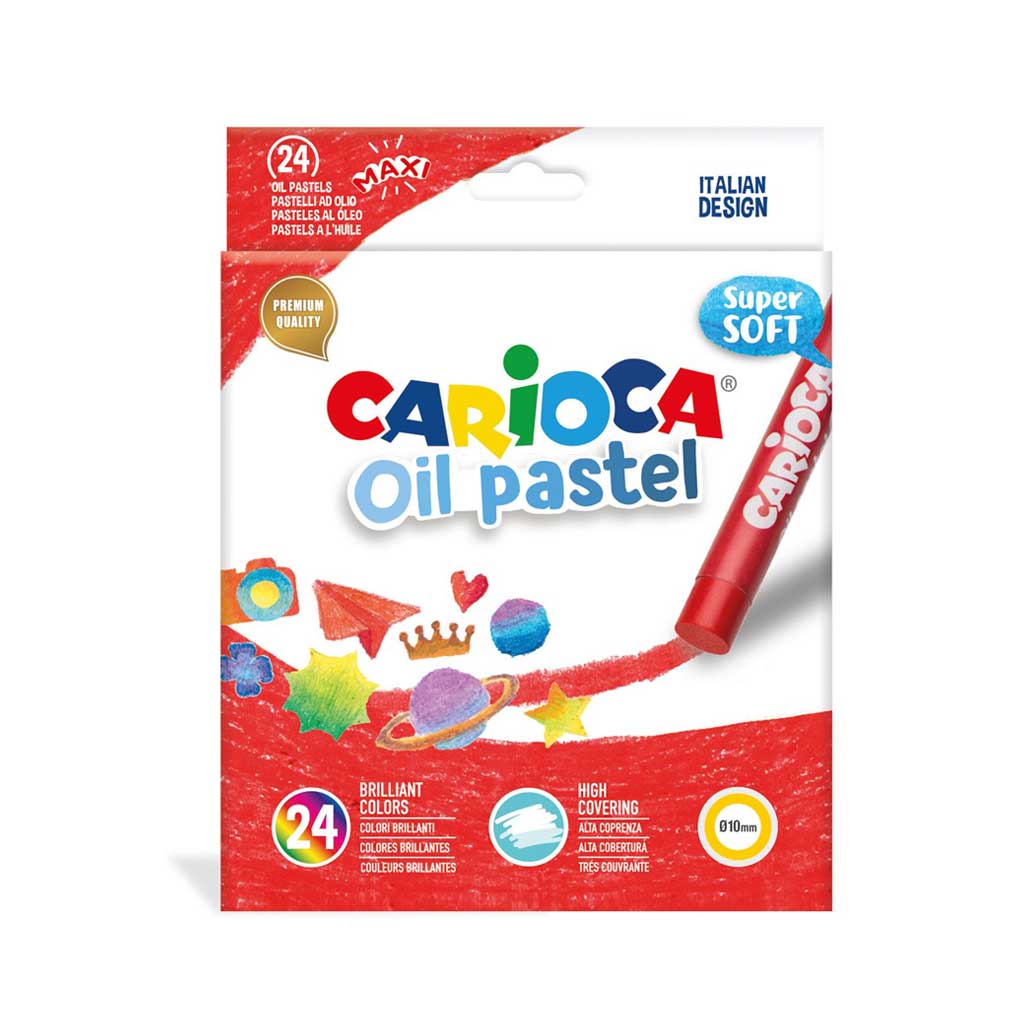 Маслени пастели Carioca - Ученически пособия и арт материали