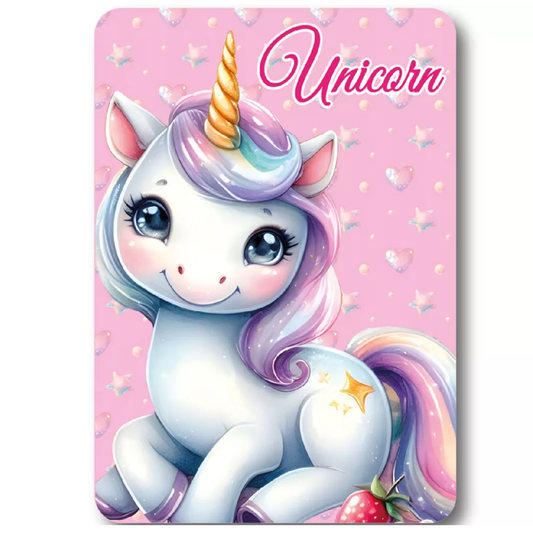 Поларено Одеяло Еднорог - Домашен текстил и аксесоари за детска стая