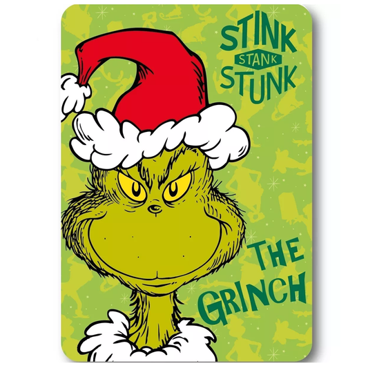 Коледно одеяло Гринч - Домашен текстил и аксесоари за детска стая Grinch