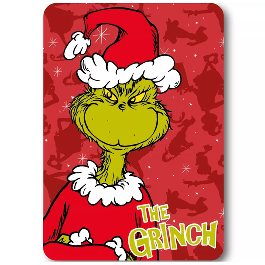 Коледно одеяло Гринч - Домашен текстил и аксесоари за детска стая Grinch