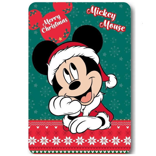 Коледно одеяло Мики Маус - Домашен текстил и аксесоари за детска стая Miki Maus
