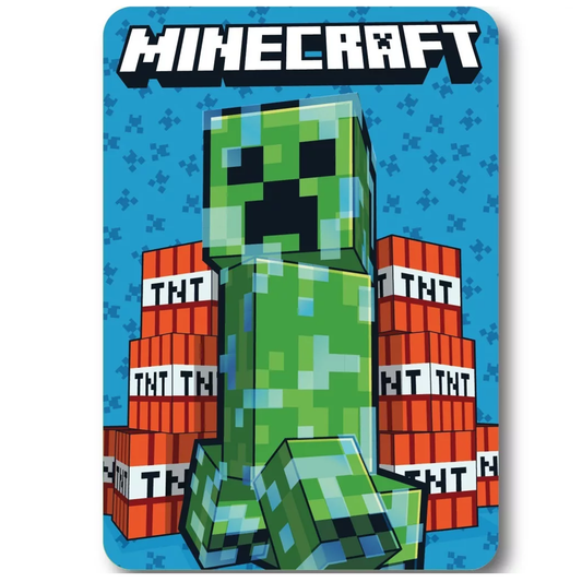 Детско одеяло Майнкрафт minecraft - Домашен текстил и аксесоари за детска стая