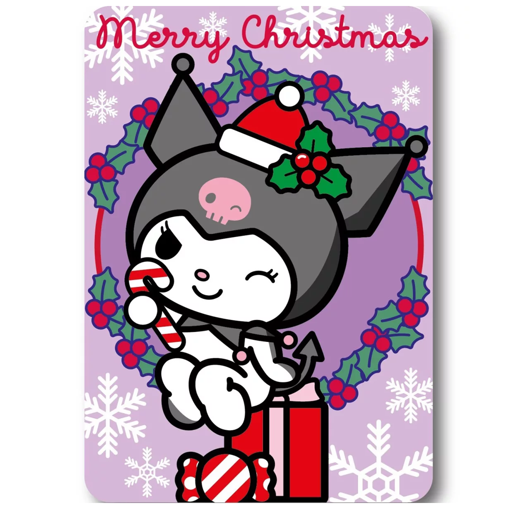 Коледно одеяло Хелоу Кити - Домашен текстил и аксесоари за детска стая