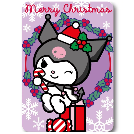 Коледно одеяло Хелоу Кити - Домашен текстил и аксесоари за детска стая