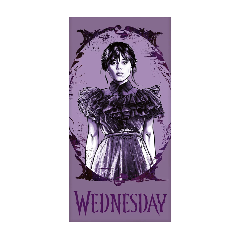 Plajna karpa Wednesday Adams - Detski havlii i aksesoari za plaj 