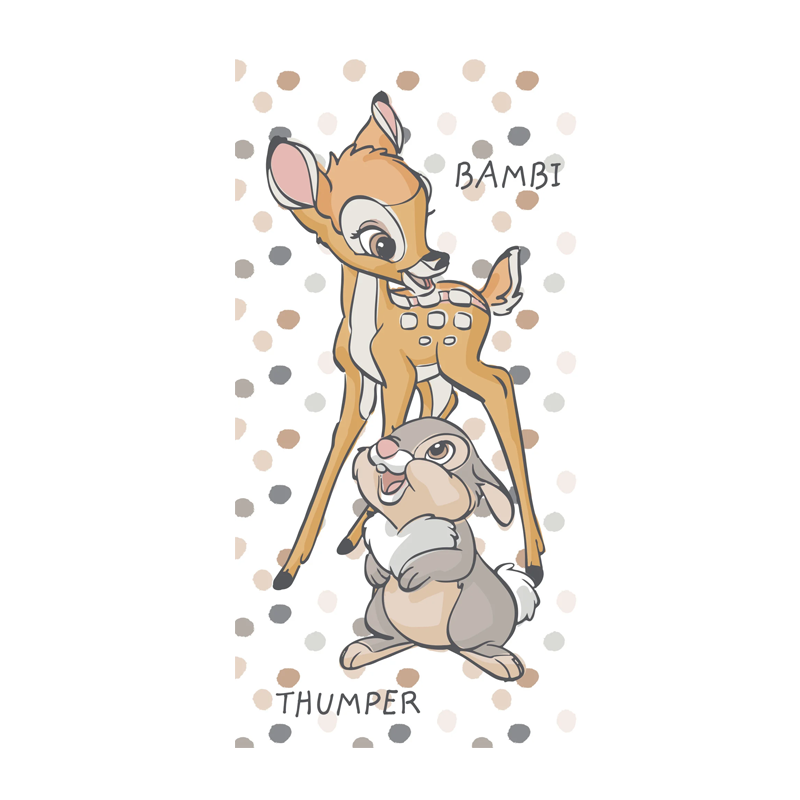 Плажна кърпа Бамби - детски хавлии и аксесоари за плаж Bambi