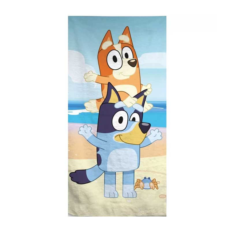 плажна кърпа Блуи - Детски плажни кърпи и аксесоари Bluey