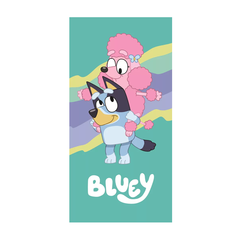 Плажна кърпа Блуи - Детски хавлии и аксесоари за плаж Bluey