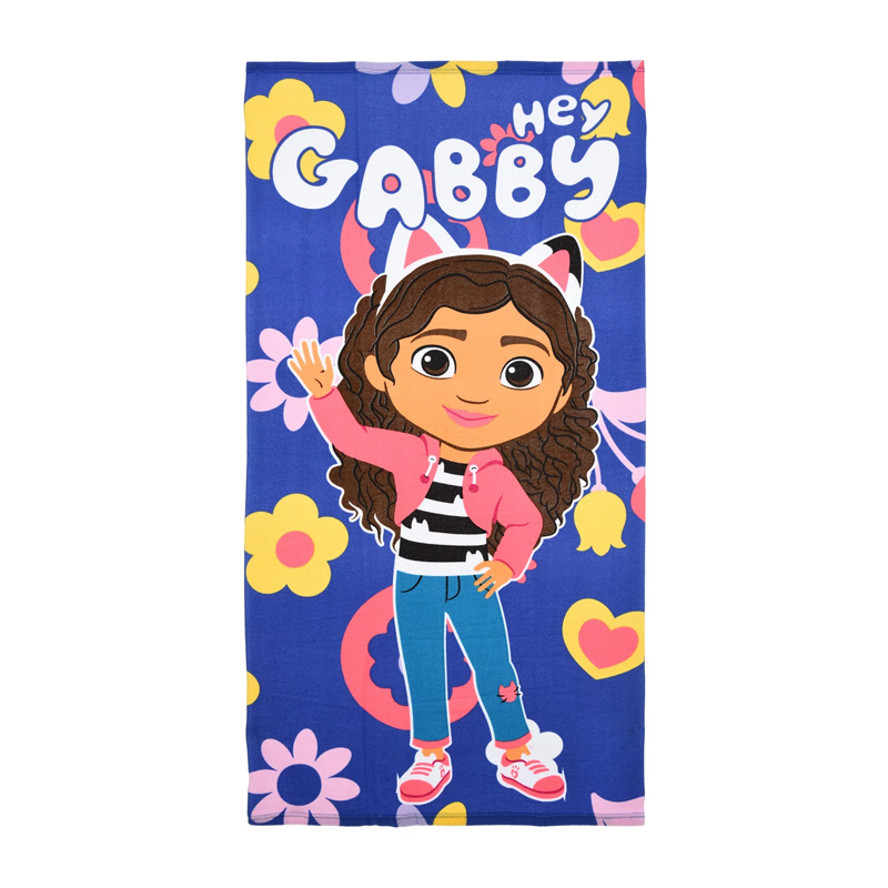 Плажна кърпа Къщата за кукли на Габи - Детски хавлии и аксесоари за плаж Gabbys Dollhouse