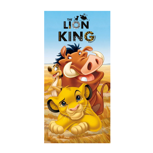 Плажна кърпа Цар Лъв - 
Детски хавлии и аксесоари за плаж Lion king Disney