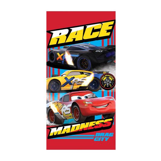 Плажна кърпа Маккуин Дисни колите - детски хавлии и аксесоари за плаж Disney Cars