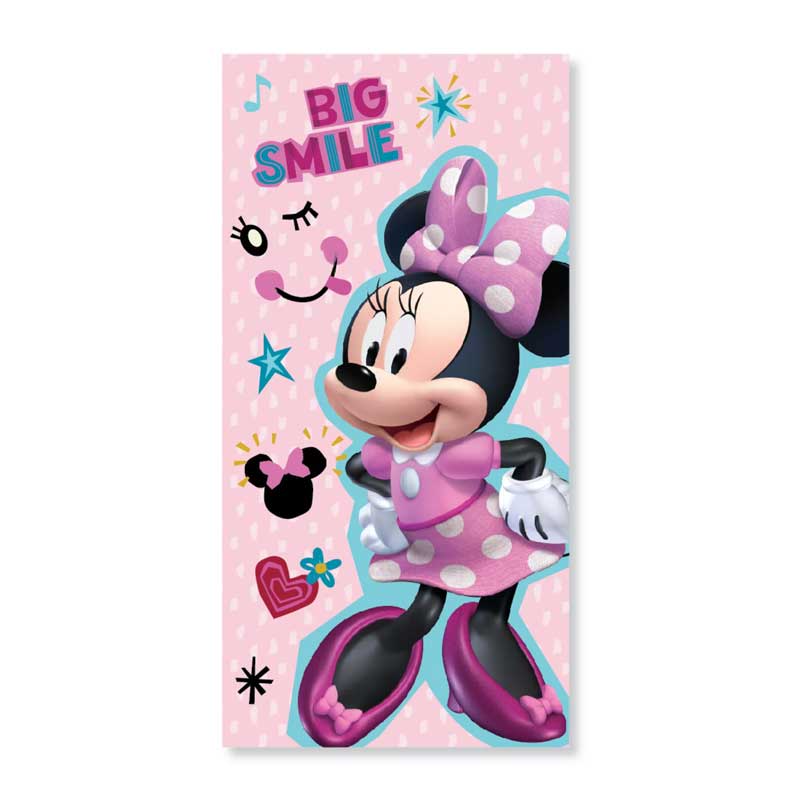 Детска плажна кърпа Мини Маус Дисни - Хавлии и аксесоари за плаж