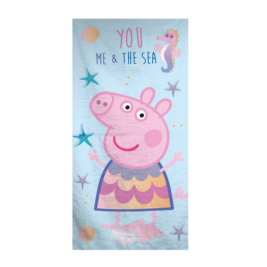 Плажна кърпа Прасенцето Пепа