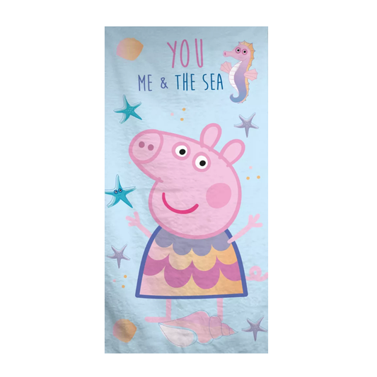 плажна кърпа Прасенцето Пепа - Аксесоари за плаж кърпи и хавлии Peppa Pig