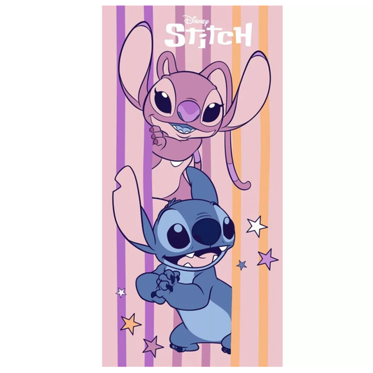 Плажна кърпа хавлия Лило и Стич - Детски аксесоари за лято и плаж