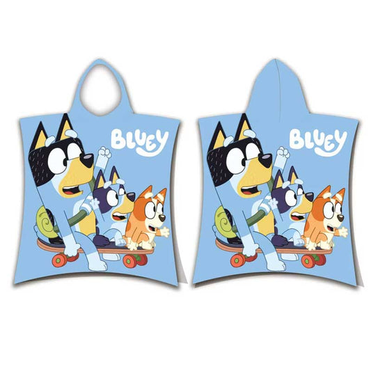 Детско Плажно Пончо Блуи Bluey