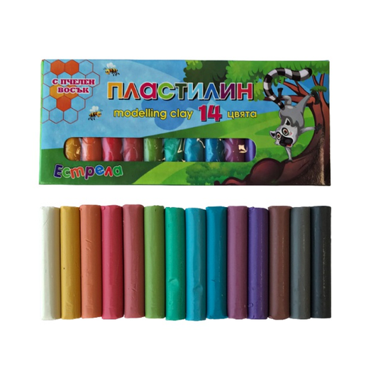 Пластилин за моделиране Естрела с пчелен восък - Ученически пособия и арт и крафт материали