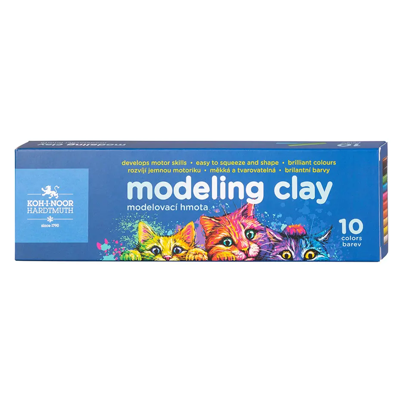 Пластилин за моделиране Кохинор - Ученически пособия и арт и крафт материали