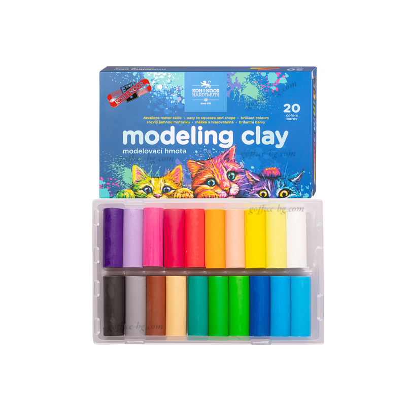 Пластилин за моделиране Кохинор - Ученически пособия и арт и крафт материали