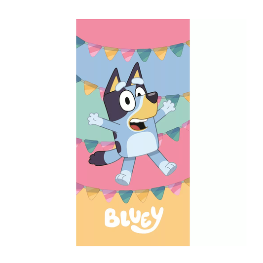 Плажна кърпа Блуи - Детски хавлии и аксесоари за плаж Bluey
