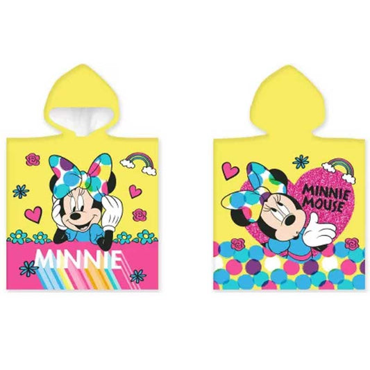 Детско плажно пончо Мини Маус - Кърпи хавлии и аксесоари за плаж Minnie Mouse Disney