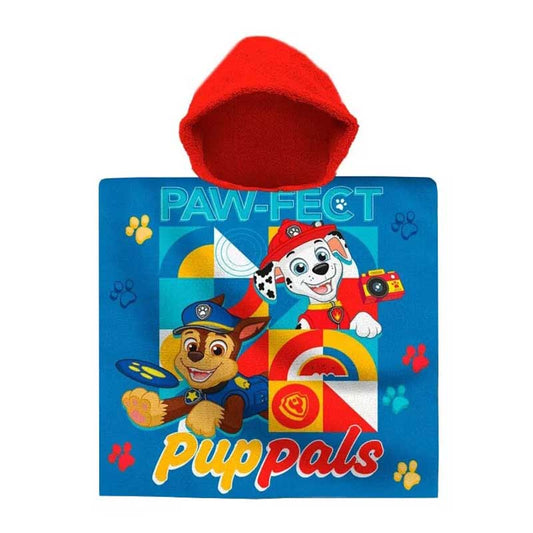 Детско плажно пончо Пес патрул - Кърпи хавлии и аксесоари за плаж Paw patrol