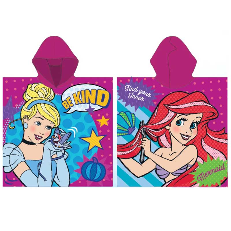 Детско плажно пончо Дисни Принцеси