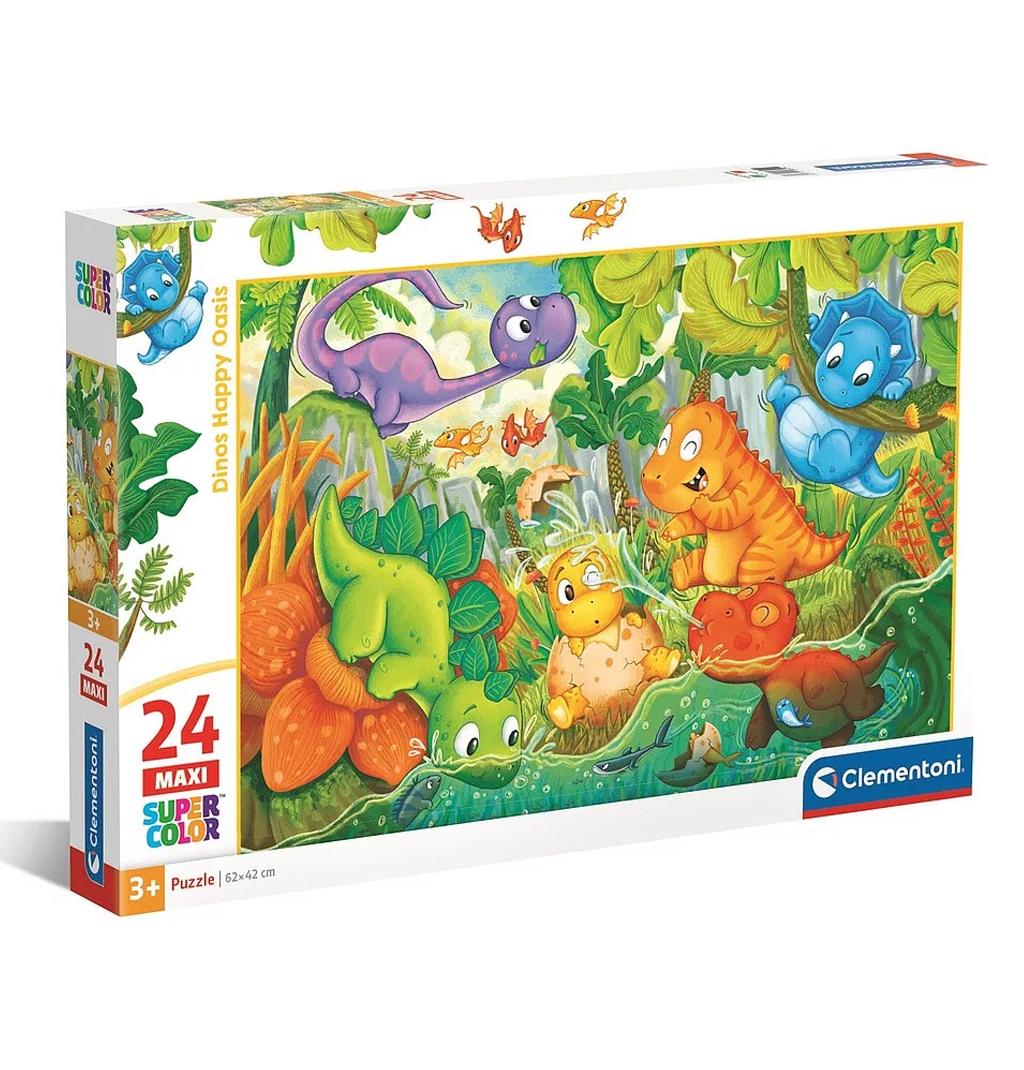 Пъзел Динозавър с големи парчета