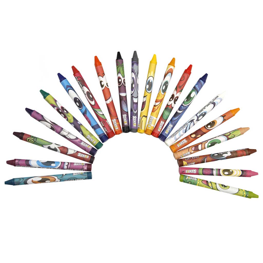 Aromatni pasteli Scentos - Uchenicheski posobiq i art materiali