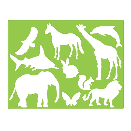 Шаблон Животни - Арт и крафт материали и ученически пособия