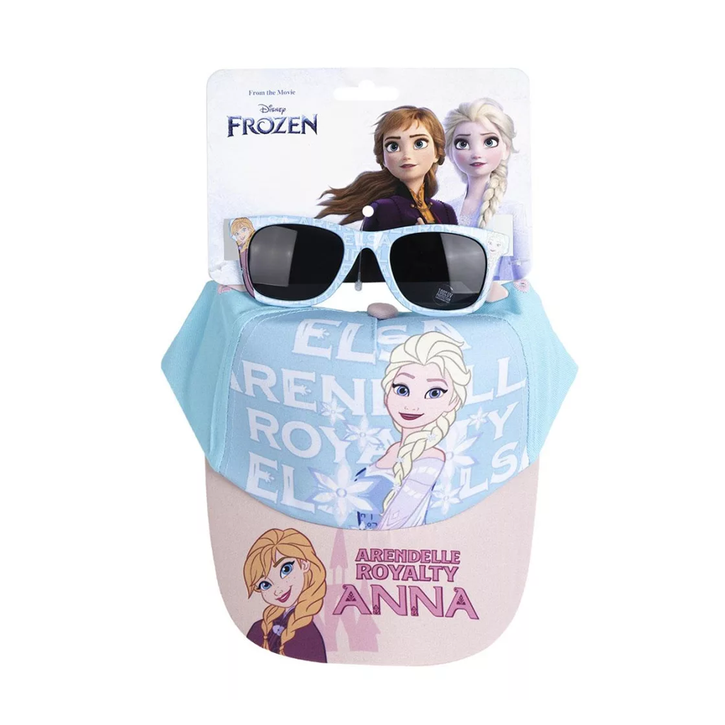Комплект шапка с козирка и слънчеви очила Замръзналото Крластво Frozen