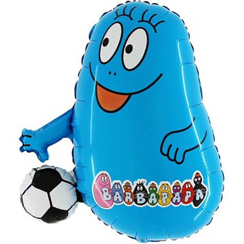 ФОЛИЕВ БАЛОН BARBAPAPA / ТАТКО БАРБА / БАРБАРОНИТЕ 58 СМ