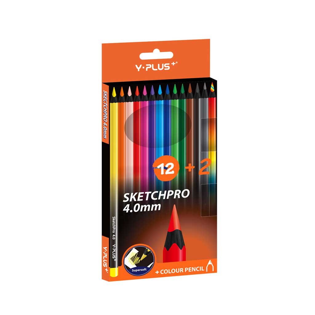 Цветни моливи Yplus - Ученически пособия и арт материали