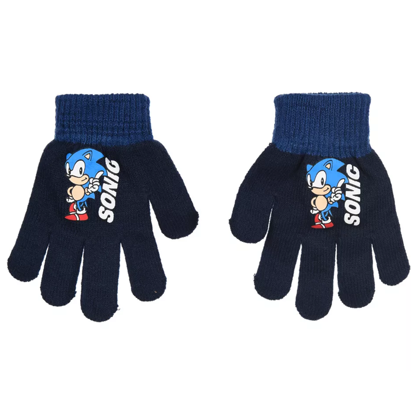 Детски ръкавици Таралежът Соник - Зимни аксесоари шапки шалове и ръкавици