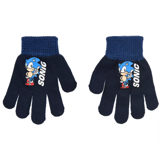 Детски ръкавици Таралежът Соник - Зимни аксесоари шапки шалове и ръкавици
